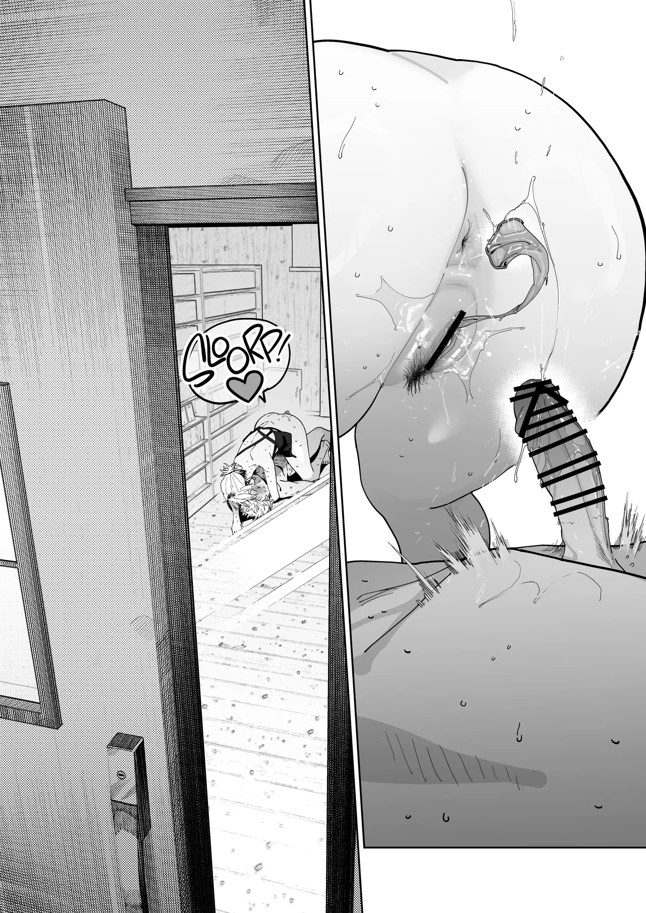 Hentai Manga Comic-I Want My Thick, Power-tripping Manager to Wring Me Dry!-Read-72